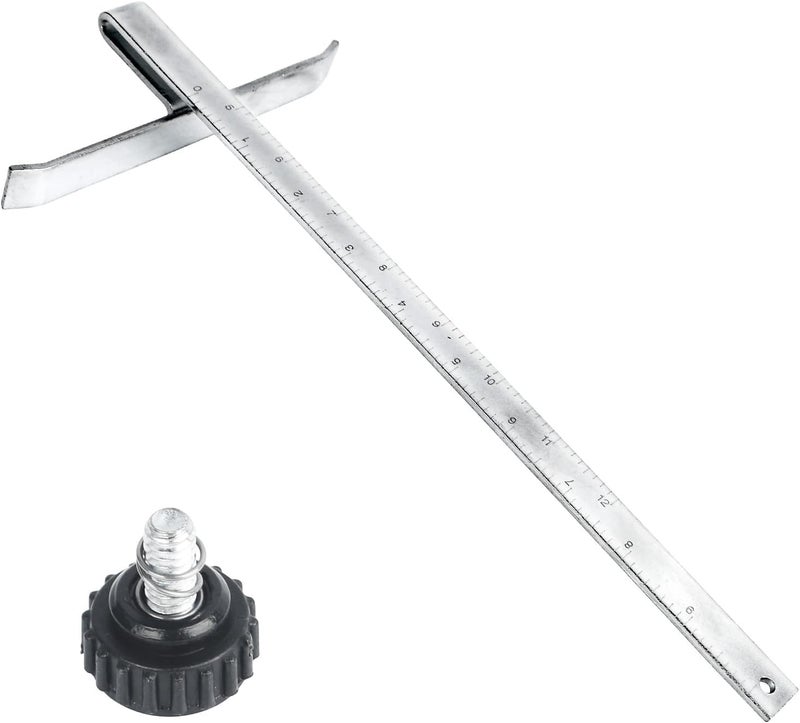 uhzz DW3278 Circular Saw Rip Fence Compatible with Dewalt DCS575, DCS570, DCS577, DWE575, DWS535 and for Dewalt 7-1/4-Inch to 8-1/4-Inch Circular Saws, Cutting Fence with Round Head Stop Screw and Spring - Image 1